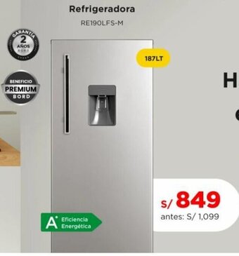 La Curacao Refrigeradora 187LT oferta
