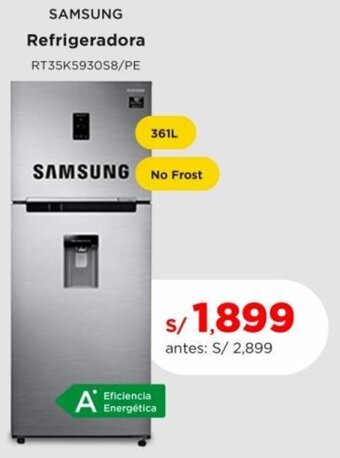 La Curacao SAMSUNG Refrigeradora 361L oferta