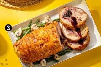 Metro Pollo enrollado de la casa x kg oferta