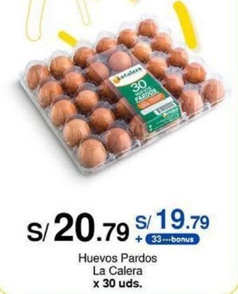 Metro Huevos Pardos La Calera x 30 uds. oferta