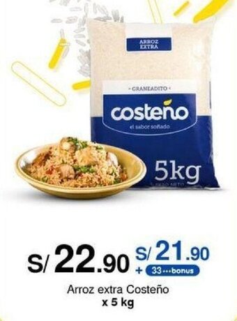 Metro Arroz extra Costeño x 5 kg oferta
