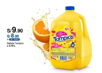 Metro Bebida Tampico x 3.78 L oferta
