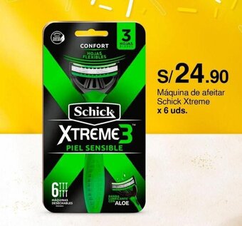 Metro Máquina de afeitar Schick Xtreme x 6 uds. oferta