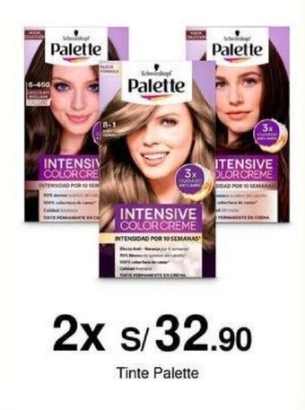 Metro Tinte Palette x 2 oferta