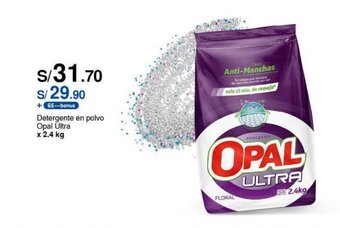 Metro Detergente en polvo Opal Ultra x 2.4 kg oferta