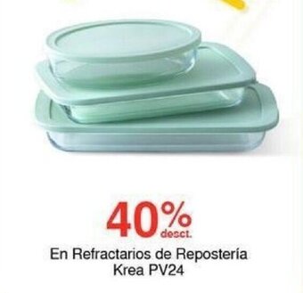 Metro En Refractarios de Repostería Krea PV24 oferta