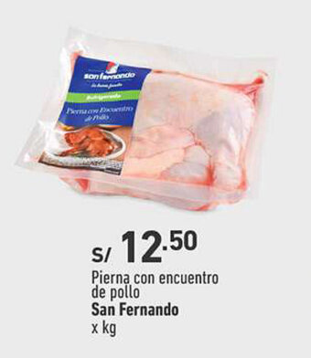 Vivanda Pierna con encuentro de pollo San Fernando x kg oferta