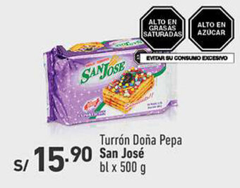 Vivanda Turrón Doña Pepa San José bl x 500 g oferta