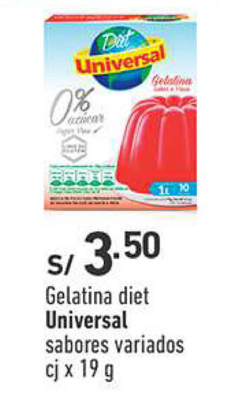 Vivanda Gelatina diet Universal sabores variados cj x 19 g oferta