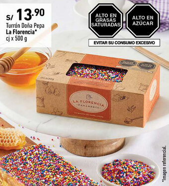 Vivanda Turrón Doña Pepa La Florencia cj x 500 g oferta