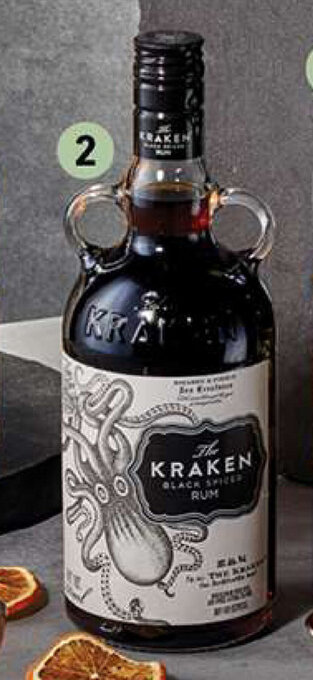 Vivanda Ron Kraken Black Spiced bt x 750 ml oferta