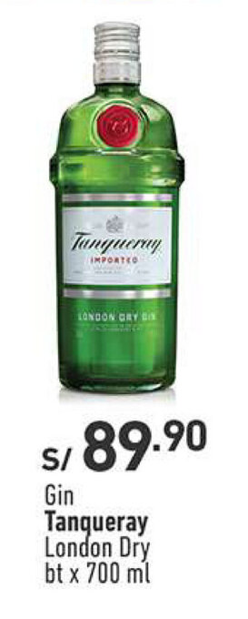 Vivanda Gin Tanqueray London Dry bt x 700 ml oferta