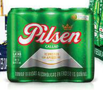 Vivanda Cerveza Pilsen Callao pk x 6 la x 473 ml oferta