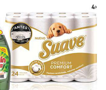 Vivanda Papel higiénico Suave premium comfort pq x 24 unid oferta