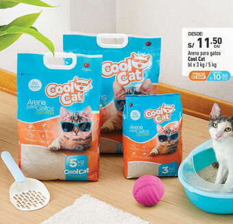 Vivanda Arena para Gatos Cool Cat bl x 3 kg / 5 kg oferta