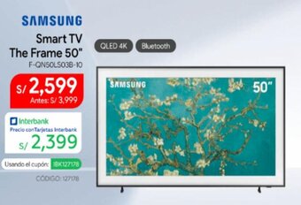 Hiraoka SAMSUNG Smart TV The Frame 50" oferta