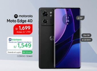 Hiraoka motorola Moto Edge 40 oferta