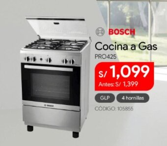 Hiraoka BOSCH Cocina a Gas oferta