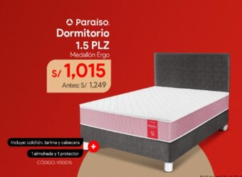Hiraoka Paraíso. Dormitorio 1.5 PLZ oferta