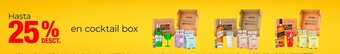 Metro en cocktail box oferta