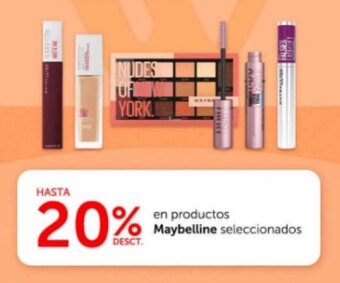 Wong en productos Maybelline seleccionados oferta