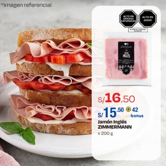 Jamón Inglés ZIMMERMANN x 200 g
