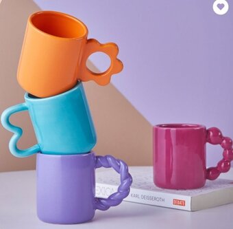 Tottus Mug spiral varios colores Casa Joven oferta