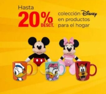 Metro colección Disney en productos para el hogar oferta