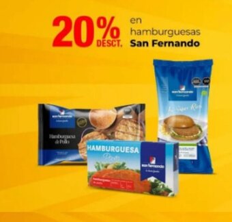 Metro en hamburguesas San Fernando oferta