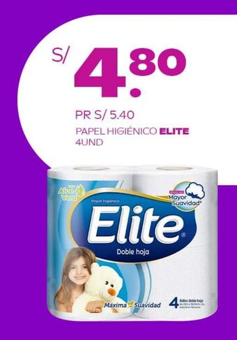 Tambo PAPEL HIGIÉNICO ELITE 4UND oferta
