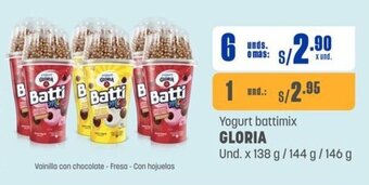 Makro Yogurt battimix GLORIA und. x 138 g / 144 g / 146 g x 6 oferta