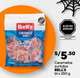 Plaza Vea Caramelos surtidos BELL'S bl x 250 g oferta