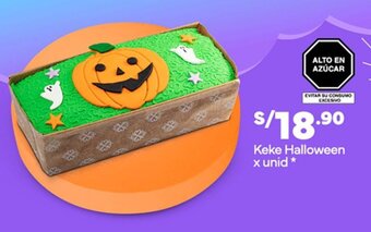 Plaza Vea Keke Halloween x unid oferta