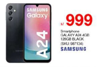 Metro Smartphone SAMSUNG Galaxy A24 4GB 128GB BLACK oferta
