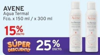 Mifarma AVENE Agua Termal Fco. x 150 ml / x 300 ml oferta