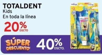 Mifarma TOTALDENT Kids En toda la línea oferta