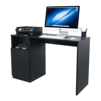 Tiendas EFE Escritorio movenda muebles simone 120cm 1 puerta negro oferta