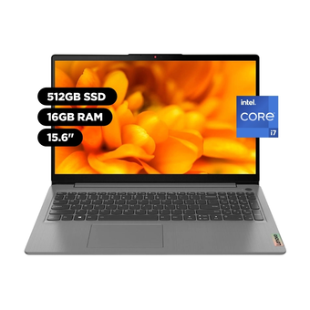 Tiendas EFE Laptop lenovo ideapad 3i 15.6 intel core i7 16gb 512gb 82h8031ylm oferta