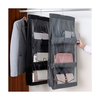 Tiendas EFE Organizador de carteras zapatos y ropa gretail celeste oferta