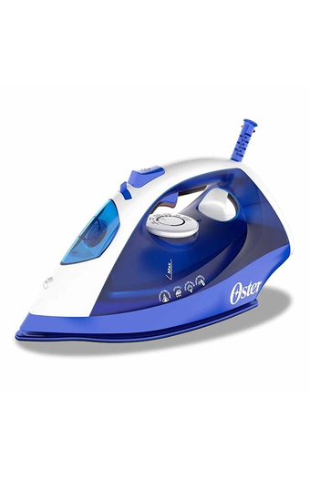 Tiendas EFE Plancha a vapor oster antiadherente 1250w gcstbs6003 azul oferta