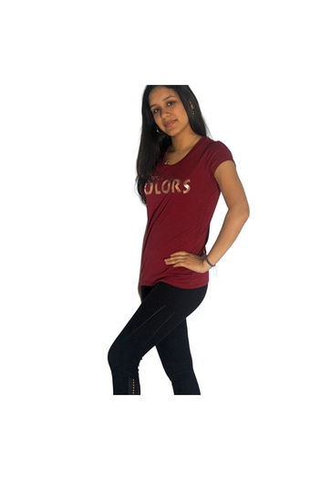 Tiendas EFE Polo jessica colors brand vino s oferta