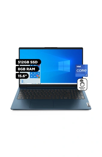 Tiendas EFE Laptop lenovo ideapad 5i 15.6 windows 11 intel core i7 1165g7 8gb 512gb ssd oferta