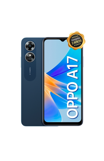 Tiendas EFE Celular oppo a17 64gb 4gb 6.56 azul oferta