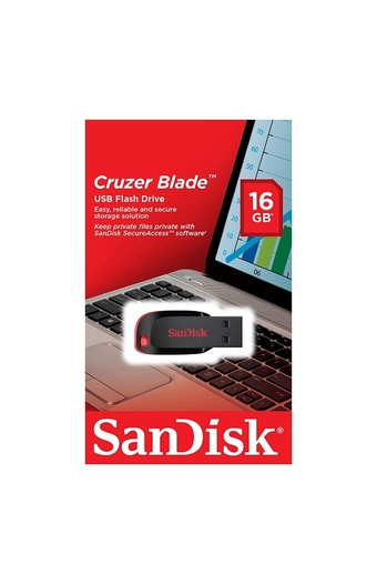 Tiendas EFE Memoria usb flash cruzer blade 16gb oferta