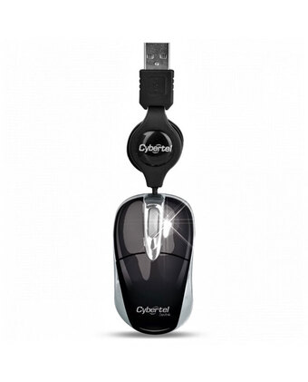 Tiendas EFE Mouse cybertel sputnik m204s negro oferta