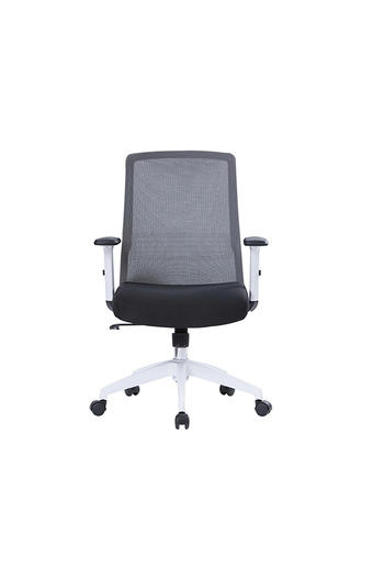 Tiendas EFE Silla giratoria ziyaz luton gris y negro oferta