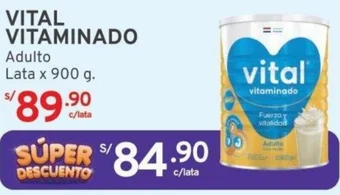 Mifarma VITAL VITAMINADO Adulto Lata x 900 g oferta