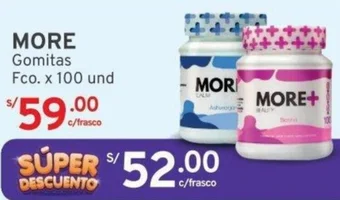 Mifarma MORE Gomitas Fco. x 100 und oferta