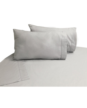 Tiendas EFE Juego de sábanas free home 2plz 132h 100% algodón gris oferta