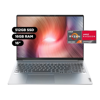 Tiendas EFE Laptop lenovo ideapad 5 pro 16 windows 11 amd ryzen 7 6800hs 16gb 512gb ssd 82sn008xlm oferta